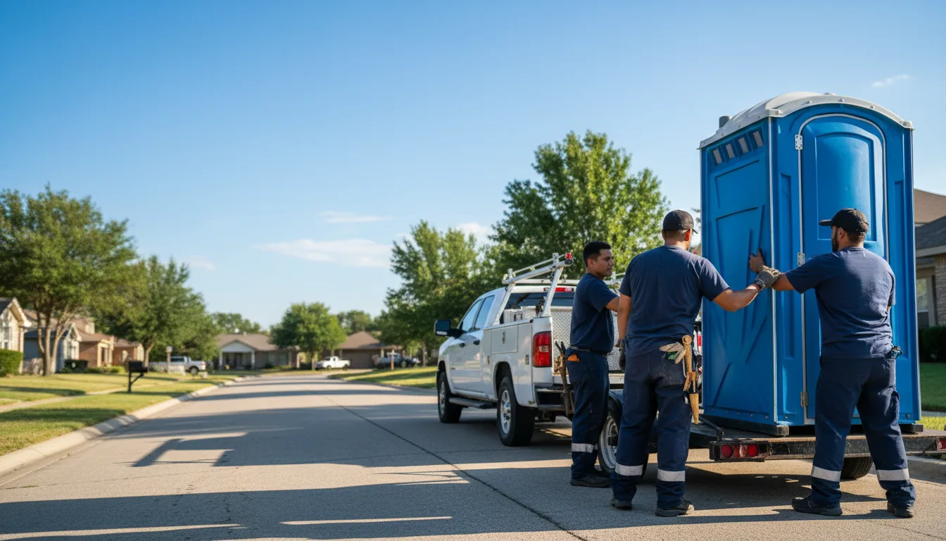 Portable Toilet Rental in Kincaid, KS near me
